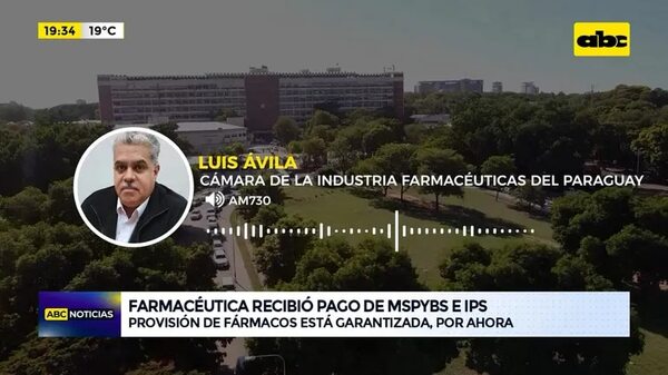 Video: Farmacéutica recibió pago de MSPYBS e IPS - ABC Noticias - ABC Color