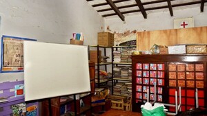 Bibliotecas de 34 escuelas están en riesgo de derrumbe