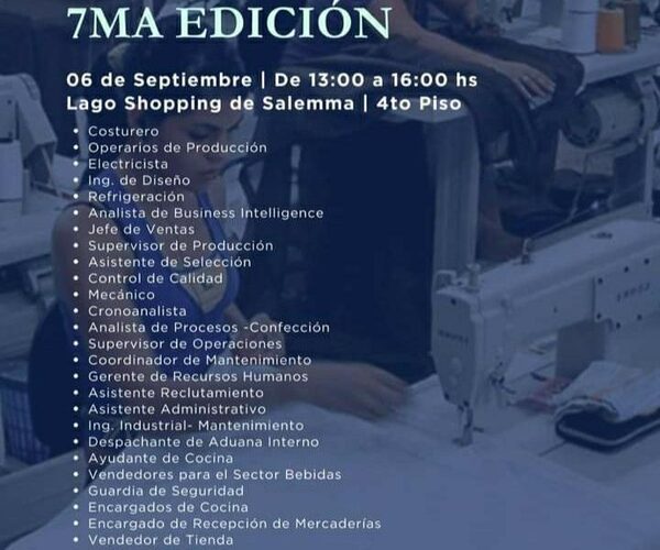 Expo Maquila ofertará 138 vacancias laborales