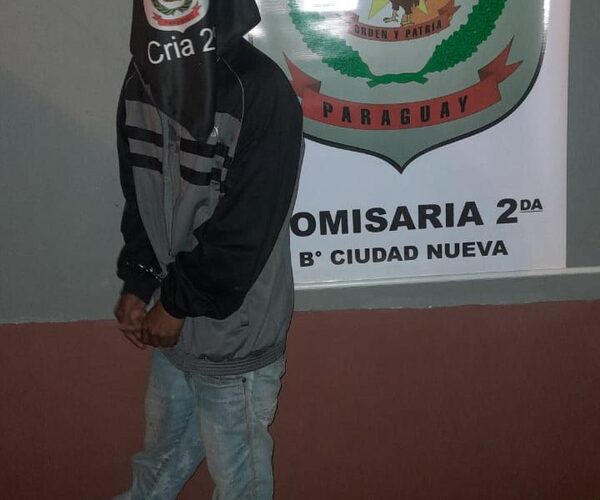 Detienen a buscado por hurto y falsificación de documentos