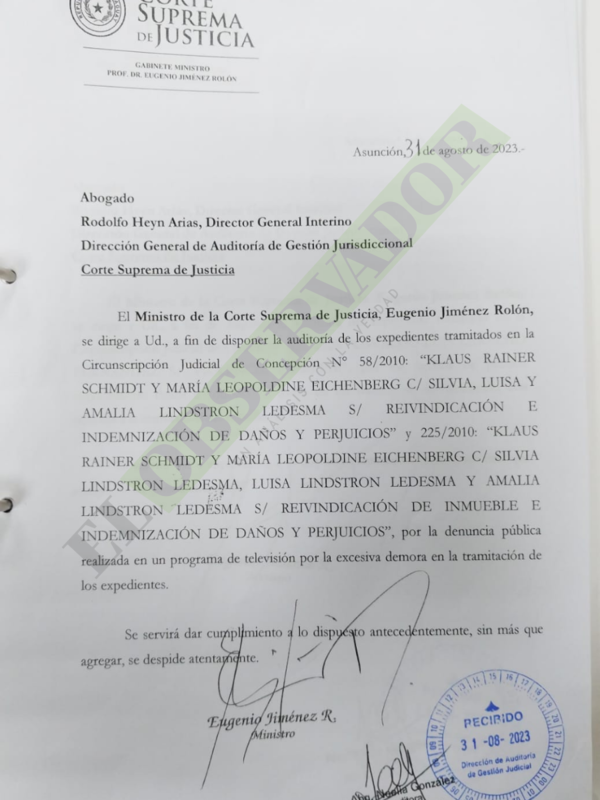 Corte auditará causas de indemnización por daños y perjuicios en Concepción