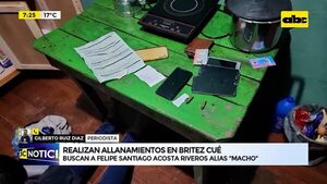 Video: Realizan allanamientos en Brítez Cué - ABC Noticias - ABC Color