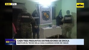 Video: Caen tres presuntos distribuidores de droga   - ABC Noticias - ABC Color