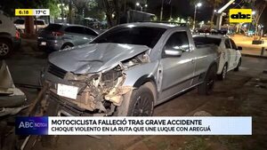 Video: Un motociclista falleció tras grave accidente - ABC Noticias - ABC Color