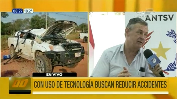Buscan reducir accidentes de tránsito con la tecnología - Noticias Paraguay