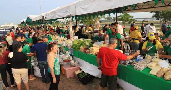 Feria de productores agrícolas se realizará este jueves 6 en la Costanera de Asunción