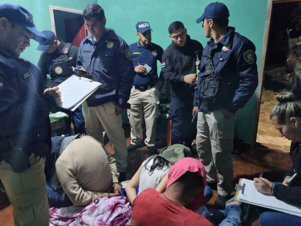 Detienen a tres sospechosos de atacar a policías en Yby Pytâ 
