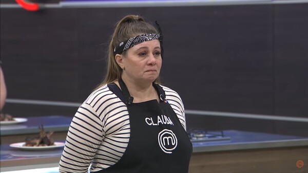 Claudia quedó fuera de MasterChef por una pésima presentación