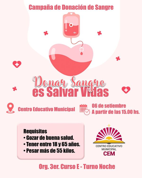 Campaña de donación sangre en el barrio Ciudad Nueva - La Clave