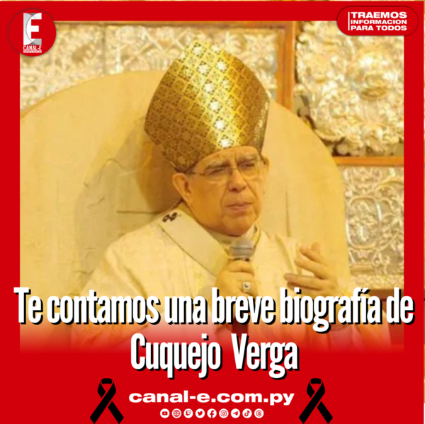 Te contamos una breve biografía de Cuquejo Verga