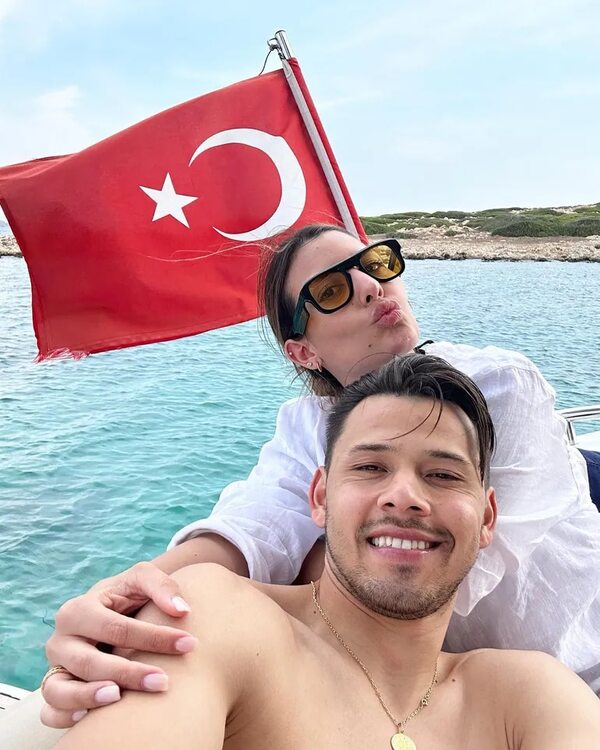 Óscar Romero y Jani González disfrutaron unos días mágicos en Bodrum, Turquía - Gente - ABC Color