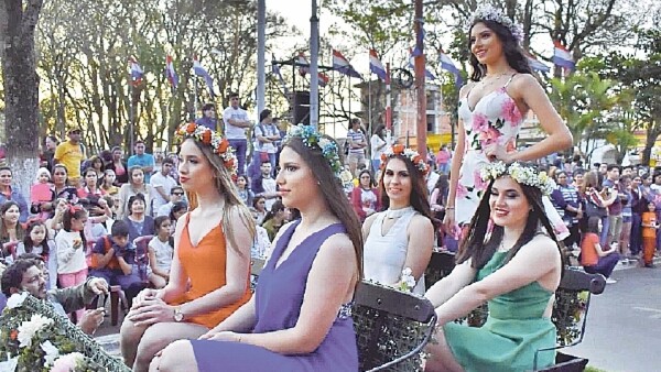 Corso de flores para primavera