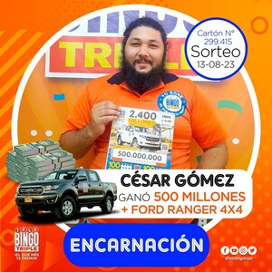 EL TELEBINGO TRIPLE ES EL QUE MÁS TE PREMIA TAMBIÉN EN LA ZONA SUR DEL PAÍS