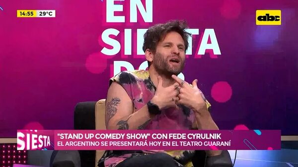 Video: ¡Fede Cyrulnik llega a Paraguay! - Ensiestados - ABC Color