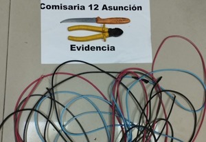 Diario HOY | Sorprendidos robando cables sobre Sacramento