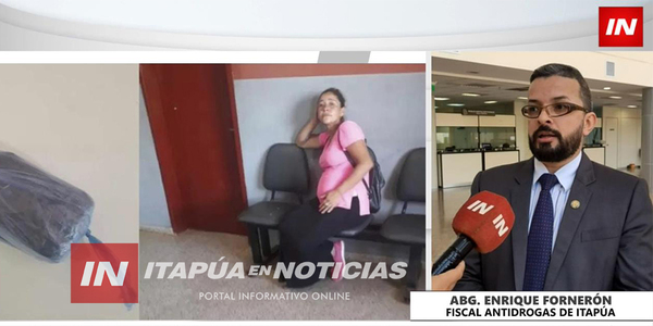 COMENZÓ JUICIO CONTRA MUJER EMBARAZADA QUE INTENTÓ INGRESAR MARIHUANA AL CERESO - Itapúa Noticias
