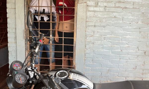 Detienen a presuntos motochorros