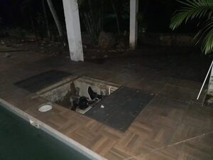San Bernardino: hallaron el cadáver de un hombre entre los motores de una piscina - Nacionales - ABC Color