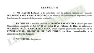 Supuesto colaborador de Miguel Servín permanecerá en prisión preventiva