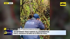 Video: Un detenido por asesinato de niño en Tavaí - ABC Noticias - ABC Color
