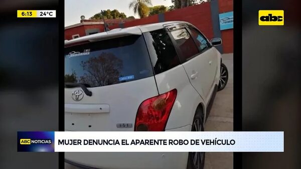 Video: Mecánico llevó auto ajeno a su casa y se robó  - ABC Noticias - ABC Color