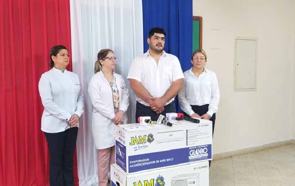 Diputado dona dos aires acondicionados al Hospital Regional de Coronel Oviedo – Prensa 5