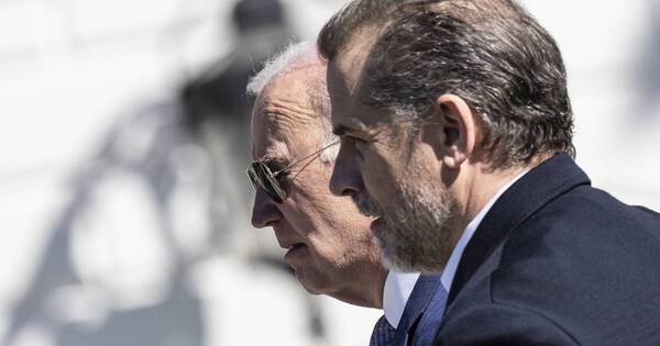 La Nación / Acusarán a hijo de Biden por posesión de ilegal de armas