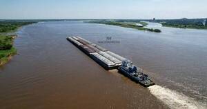 La Nación / Hidrovía: Argentina embargó barcaza con destino a Paraguay