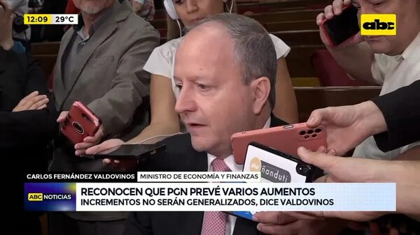Video: Ministro justifica aumentos para Ejecutivo - ABC Noticias - ABC Color