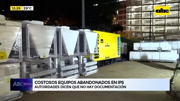 Video: costosos equipos abandonados en IPS - ABC Noticias - ABC Color