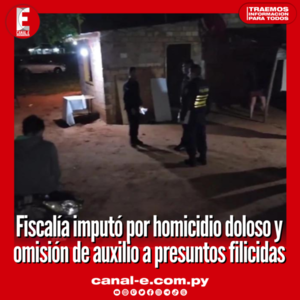Fiscalía imputó por homicidio doloso y omisión de auxilio a presuntos filicidas