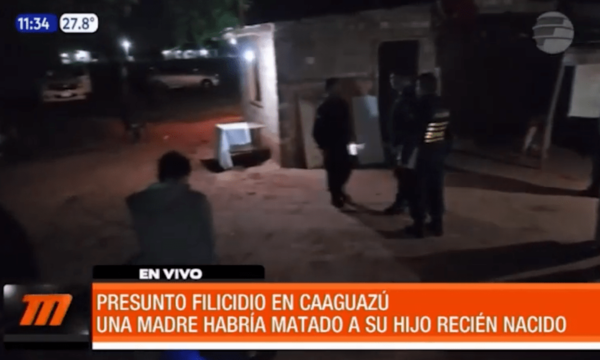 Presunto filicidio en Caaguazú | Telefuturo