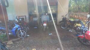 DELINCUENTES VACÍAN TALLER MECÁNICO EN EL BARRIO SAN ISIDRO DE ENCARNACIÓN.