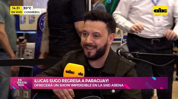 Video: ¡Lucas Sugo regresa a Paraguay! - Ensiestados - ABC Color