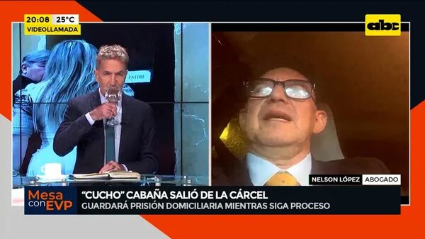Video: Cucho Cabaña salió de la cárcel - Mesa de Periodistas - ABC Color