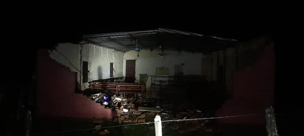 Temporal destechó viviendas en San Juan de Ñeembucú - Interior - ABC Color