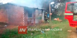 FALLECIÓ MUJER CIEGA QUE SE HABÍA QUEMADO TRAS INCENDIO EN CAMBYRETÁ - Itapúa Noticias