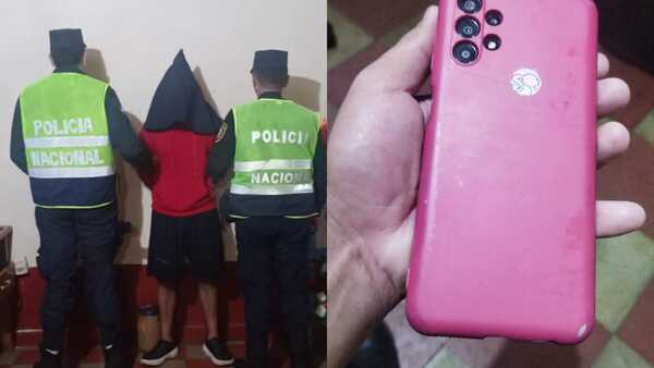 Mujer es víctima de robo en Encarnación, pero la rápida acción policial logra recuperar su celular