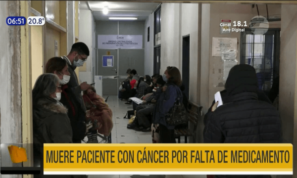 Muere paciente con cáncer por falta de medicamento | Telefuturo