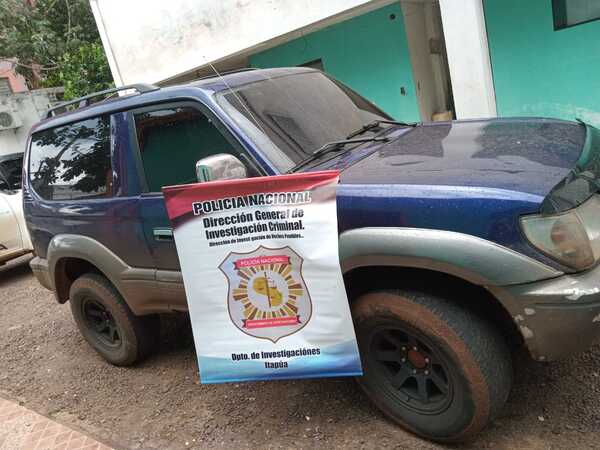 Agentes de Investigación incautan vehículo sup. utilizado en hurto millonario en Encarnación