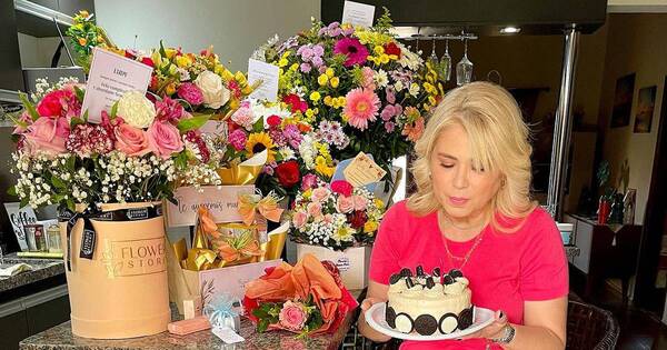La Nación / ¡Sin Nadia! Ludy Ferreira festejó un año más de vida en su natal Villarrica
