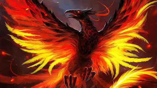 El Ave Fénix: El pájaro de fuego que desafía la muerte