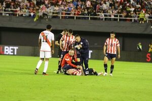Almirón es duda para el partido contra Venezuela
