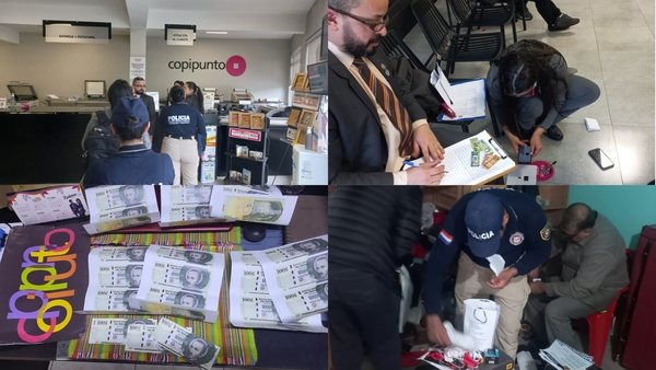 Desmantelan red de producción y circulación de billetes falsos en Encarnación