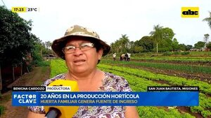 Video: 20 años en la producción hortícola - Factor Clave - ABC Color