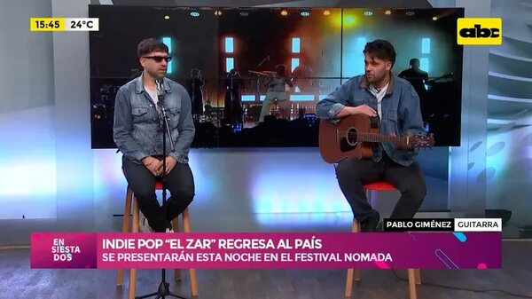 Video: ¡La banda de indie pop “El Zar” regresa al país! - Ensiestados - ABC Color