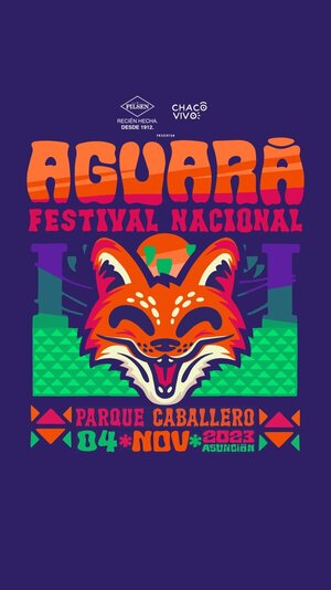 Aguará Festival Nacional en el Parque Caballero el próximo 4 de noviembre
