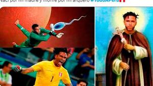 En Perú convirtieron en "santo" al arquero de Perú tras sus tapadas salvadoras