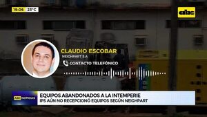 Video: empresa retiró los equipos del predio del IPS - ABC Noticias - ABC Color