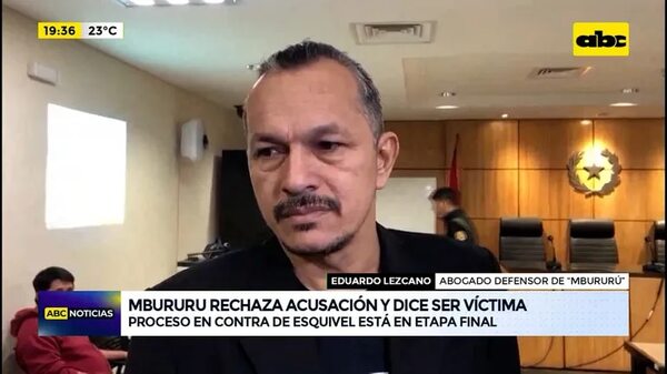 Video: Mbururu rechaza acusación y dice ser víctima - ABC Noticias - ABC Color